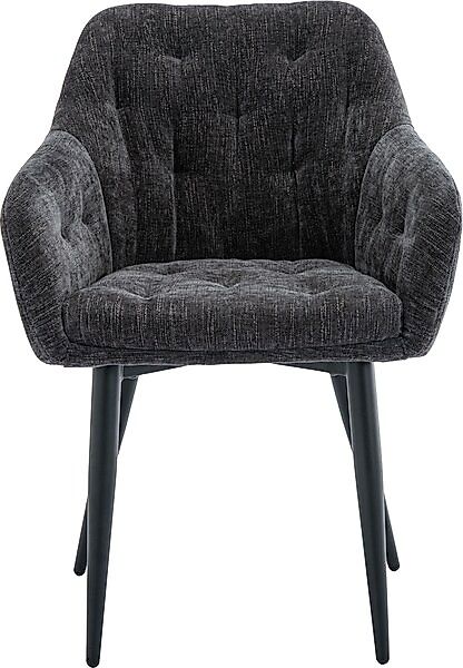 Home affaire Esszimmerstuhl "Cannes" (Set) 2 Stk. Boucle mit Bouclé Bezug günstig online kaufen