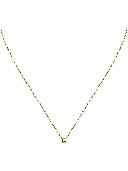 CHRIST Collier CHRIST Damen-Kette 375er Gelbgold 1 Peridot günstig online kaufen