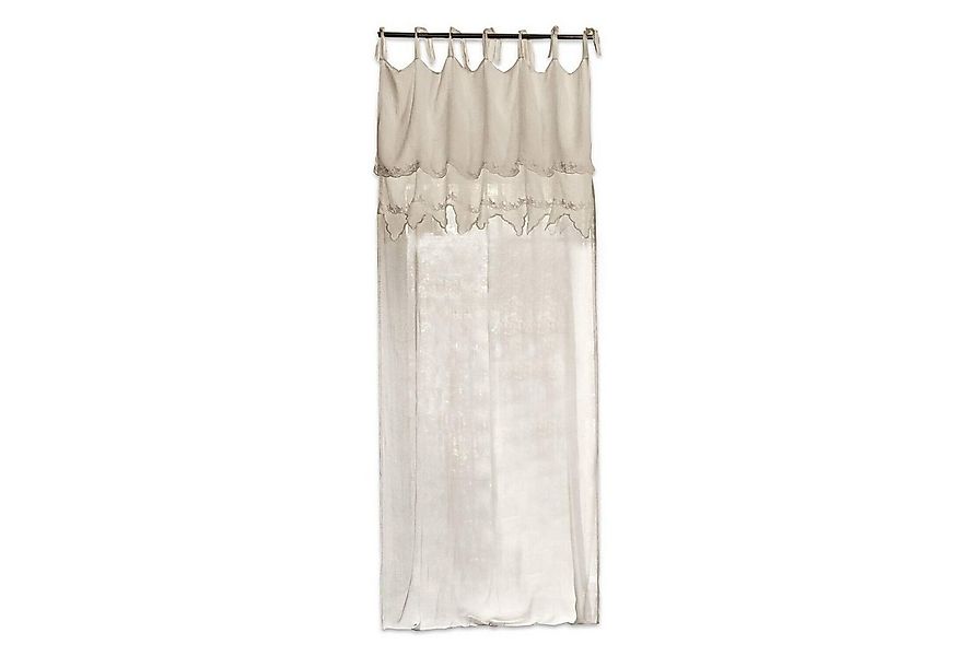 Mirabeau Vorhang Gardine Melania beige günstig online kaufen