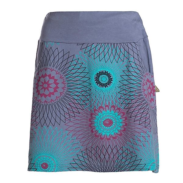 Vishes Minirock Damen Baumwolle Mandala-Muster breiter günstig online kaufen