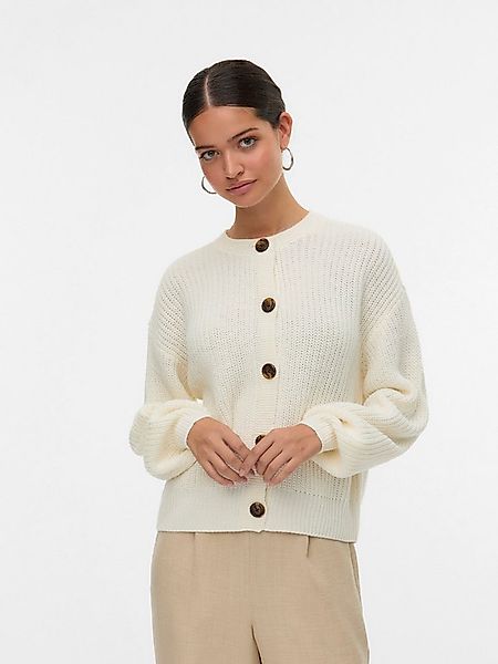Vero Moda Strickjacke VMLEA LS O-NECK CARDIGAN NOOS günstig online kaufen