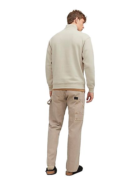 Jack & Jones "JJEBRADLEY SWEAT HALF ZIP NOOS", mit Troyer Kragen günstig online kaufen