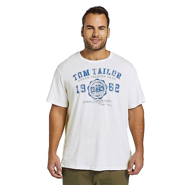 Tom Tailor Kurzarm T-shirt 4XL White günstig online kaufen