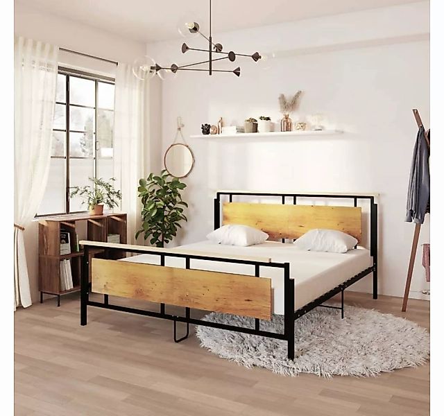 furnicato Bett Metall 180x200 cm günstig online kaufen