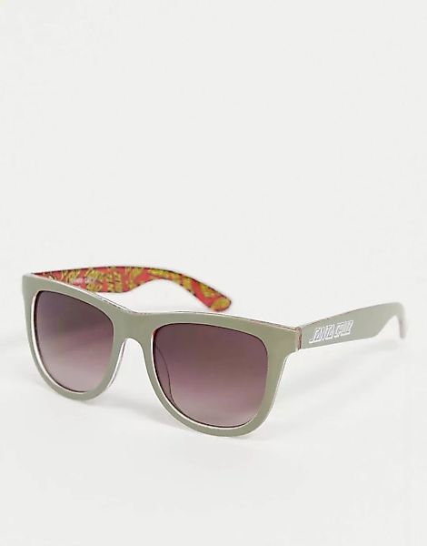 Santa Cruz – Multi Classic Dot – Sonnenbrille in Grau günstig online kaufen