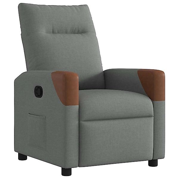 vidaXL Relaxsessel Dunkelgrau Stoff 4104810 günstig online kaufen