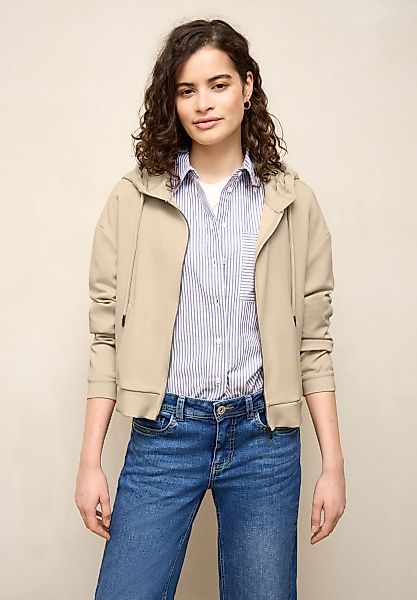 STREET ONE STUDIO Sweatjacke mit Kapuze günstig online kaufen