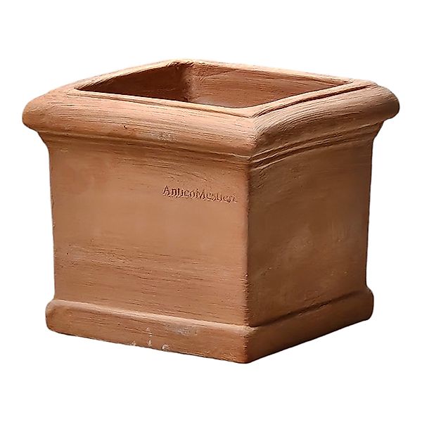 Teramico Pflanzkübel Terrakotta Modell "Cubo Liscio" günstig online kaufen