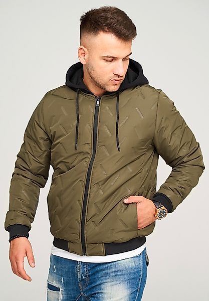 behype Steppjacke "BHMUS", mit Kapuze günstig online kaufen