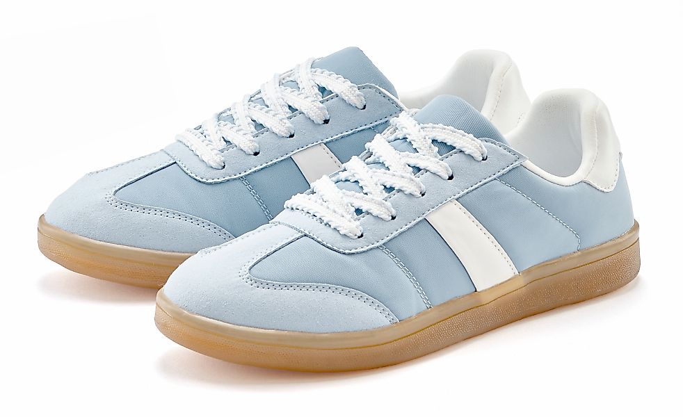 LASCANA Sneaker "Schnürschuh, Halbschuh, Freizeitschuh", mit angesagter Soh günstig online kaufen
