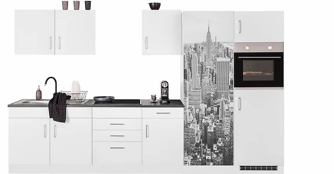 KOCHSTATION Küchenzeile »KS-Paris – Küchen mit einzigartigen Fotomotiven au günstig online kaufen