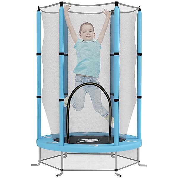 AIYAPLAY Kindertrampolin Indoor Trampolin mit Sicherheitsnetz günstig online kaufen