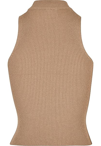 URBAN CLASSICS Muskelshirt "Urban Classics Damen Ladies Short Rib Knit Turt günstig online kaufen