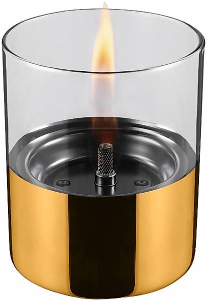 Tenderflame Tischfeuer Lilly Gold Glas 250 ml günstig online kaufen