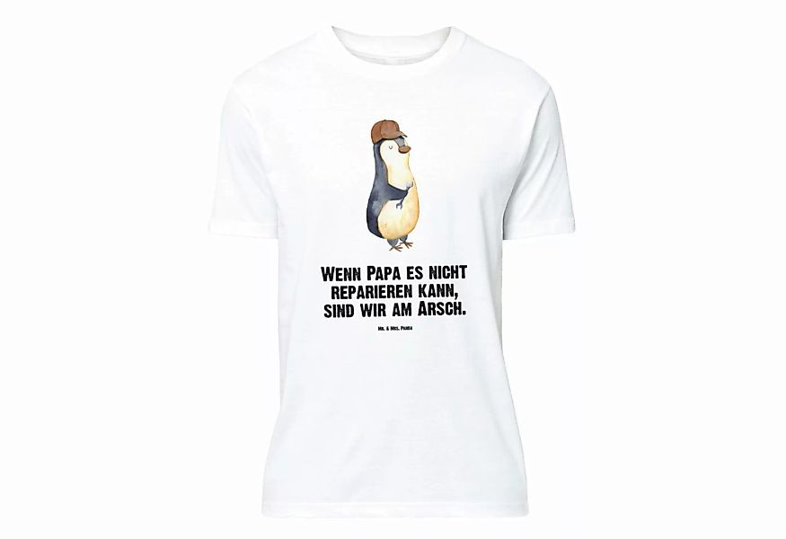 Mr. & Mrs. Panda T-Shirt Wenn Papa es nicht reparieren kann, sind wir am Ar günstig online kaufen