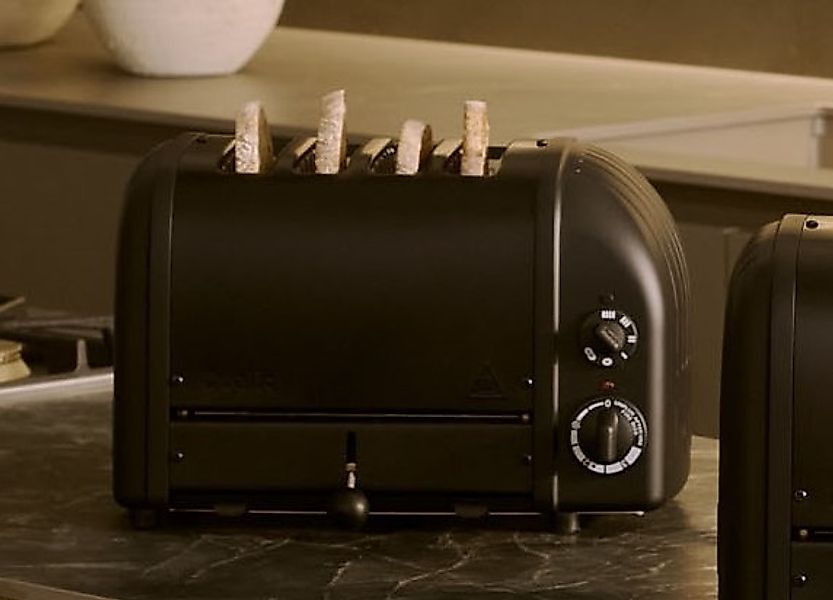 Classic Toaster Premium 4-Schlitze Stealth Black Sonderedition günstig online kaufen