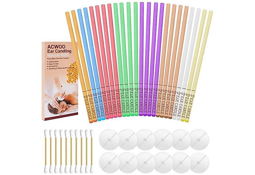 LuxusKollektion Räucherschale Ohrenkerzen 24 Ohrenschmalzentferner Schutzsc günstig online kaufen