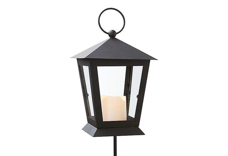 STAR TRADING LED Laterne LED Laterne Grablicht mit Kerze Erdspieß flackernd günstig online kaufen