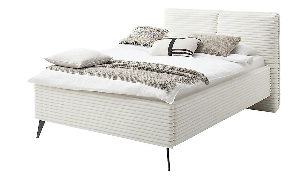 Polsterbettgestell flauschiger Mega-Cord Bezug Matera ¦ Maße (cm): B: 167 H günstig online kaufen