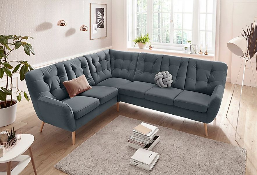 exxpo - sofa fashion Ecksofa "Scandi, L-Form" günstig online kaufen