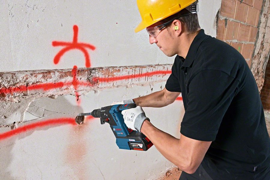 Bosch Professional Akku-Bohrhammer »GBH 18V-26F«, mit günstig online kaufen