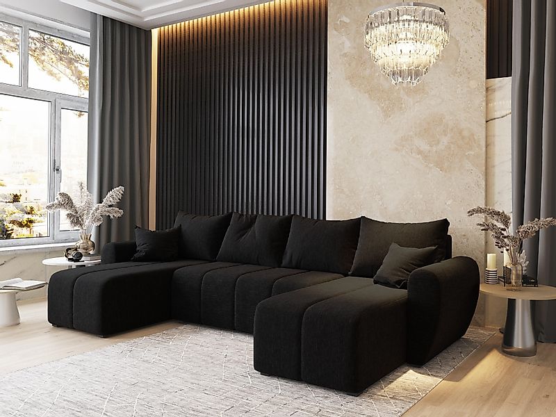 Masseno Ecksofa MADISON mit Schlaffunktion U-Form, günstig online kaufen