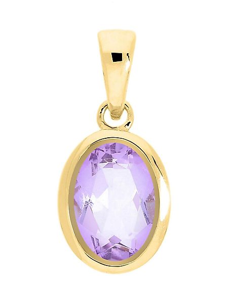 My Gold Kettenanhänger Damen Amethyst Anhänger günstig online kaufen
