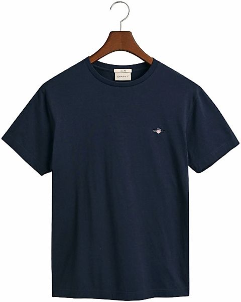 Gant T-Shirt "SLIM SHIELD SS T-SHIRT", mit Logostickerei auf der Brust günstig online kaufen