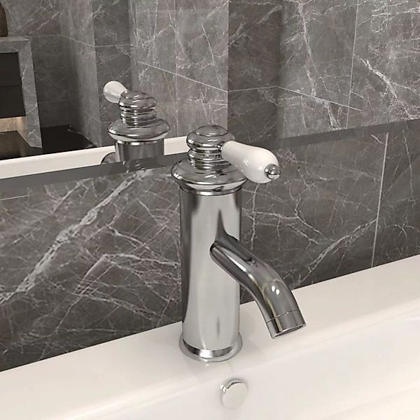 Waschtischarmatur Vernickelt 130x180 Mm günstig online kaufen