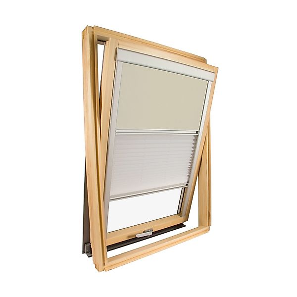 Avosdim Kombirollo Für Velux Dachfenster MK04 Beiges günstig online kaufen