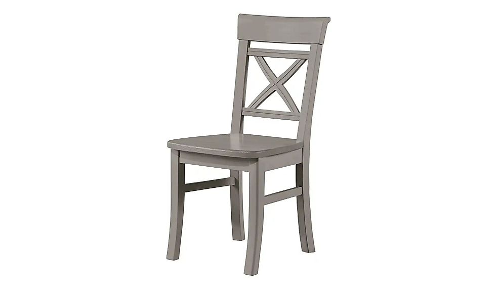 maison bleue Holzstuhl  Florian ¦ grau ¦ Maße (cm): B: 45 H: 94 T: 43.0 Stü günstig online kaufen