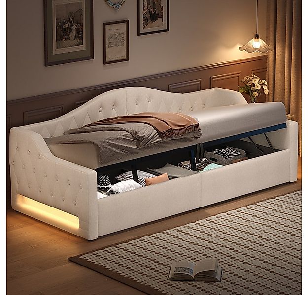 REDOM Daybett Funktionsbett,Tagesbett,Schlafsofa (Gepolstertes Tagesbett mi günstig online kaufen