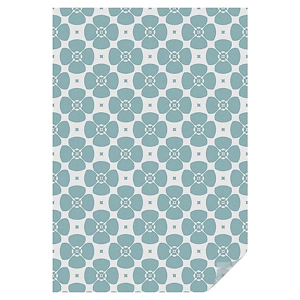 Tulup Buntglasfolie Blumensymmetrie Fensterfolie Buntglas Selbstklebend 100 günstig online kaufen