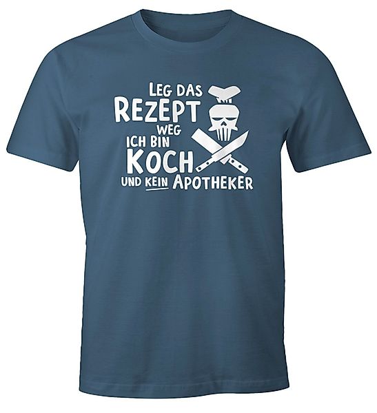 MoonWorks Print-Shirt Herren T-Shirt Leg das günstig online kaufen