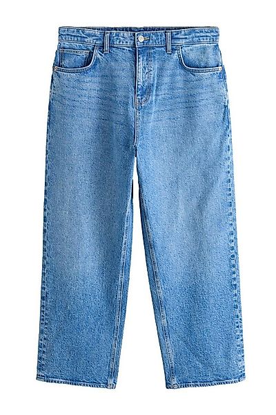 Next Weite Jeans Authentische Baggy Fit Denim-Jeans mit Stretch (1-tlg) günstig online kaufen