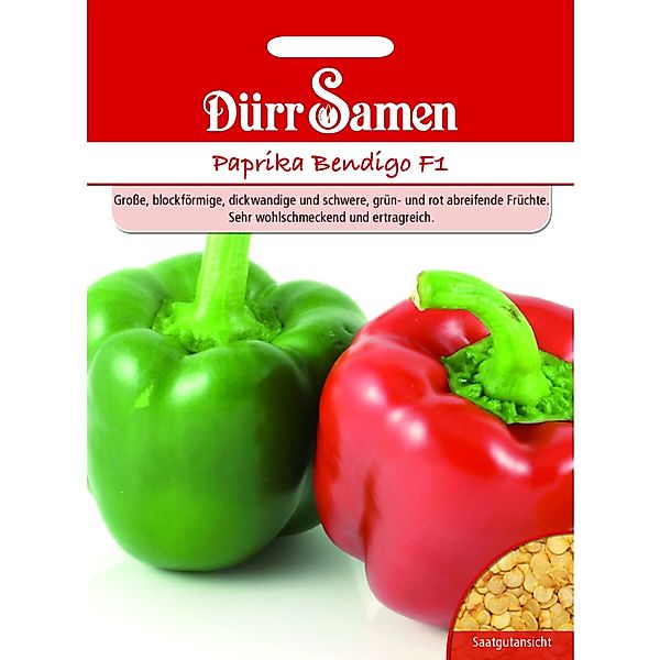 Dürr Samen Paprika Bendigo F1 Saatgut günstig online kaufen