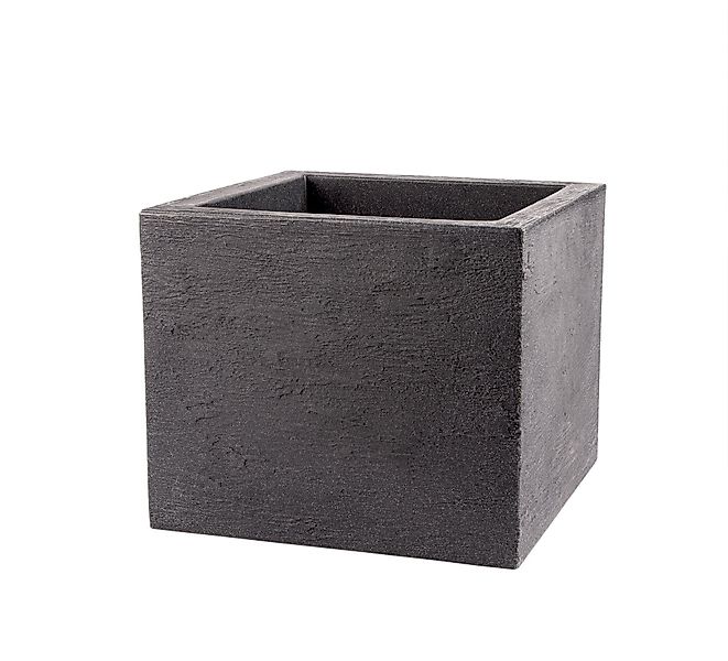 BigDean Pflanzkübel Granitstein-Optik 50x50 cm anthrazit günstig online kaufen
