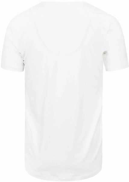 Mey Dry Cotton V-Ausschnitt T-Shirt Weiß - Größe 4XL günstig online kaufen