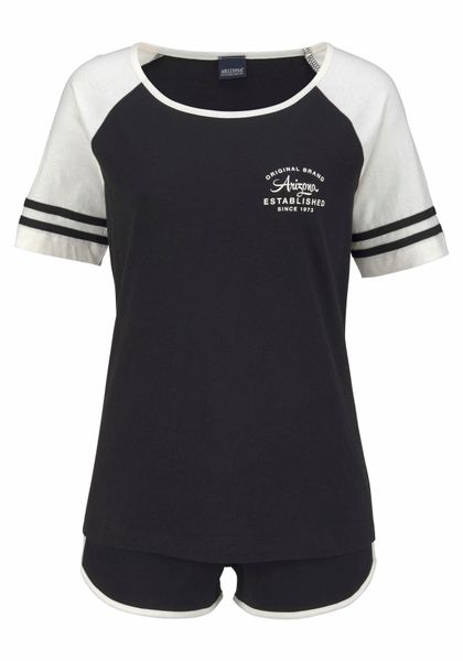 Arizona Shorty 2 Stk. tlg., mit Raglanärmeln günstig online kaufen