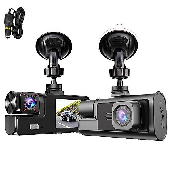 YINDN Auto, 2-Kanal Hochauflösende 1296P Aufnahmen Dashcam (Super HD, 170° günstig online kaufen