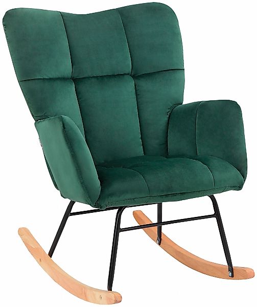 Home affaire Schaukelsessel "Anika, Ohrensessel Wohnzimmer mit Funktion," 1 günstig online kaufen