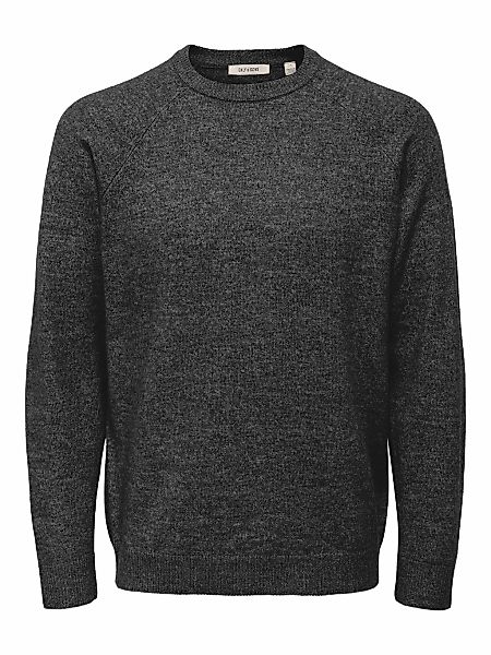 ONLY & SONS Rundhalspullover "ONSTHOMAS REG CREW NECK KNIT - OTL" günstig online kaufen