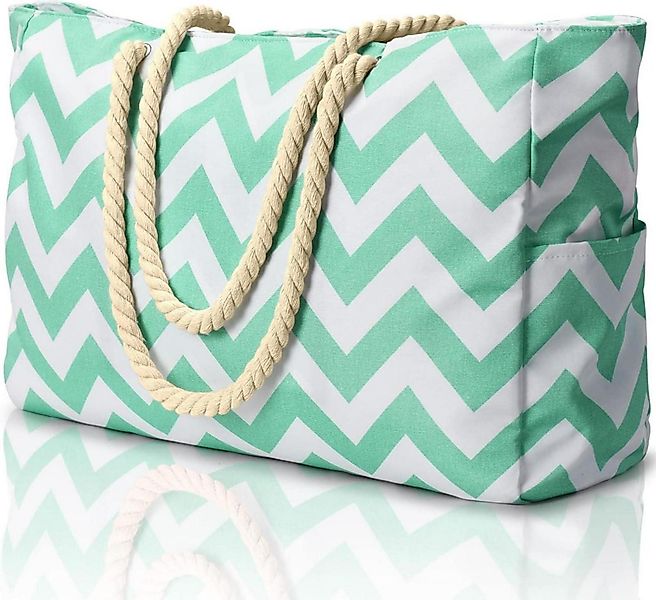 LuxusKollektion Strandtasche Strandtasche XXL Wasserdicht mit günstig online kaufen