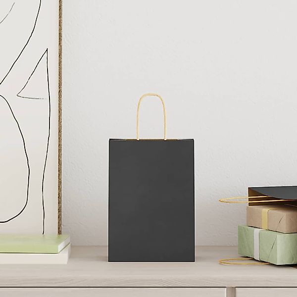 vidaXL Tragetasche Papiertragetaschen 50 Stk. mit günstig online kaufen