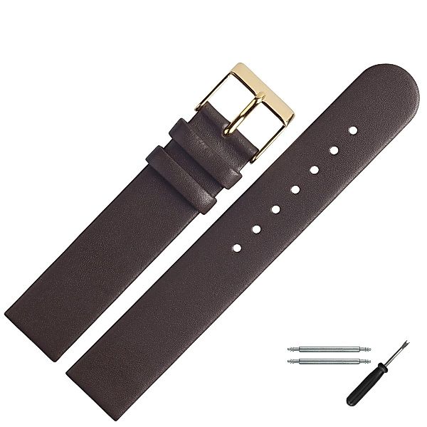 MARBURGER Uhrenarmband 14mm Leder günstig online kaufen