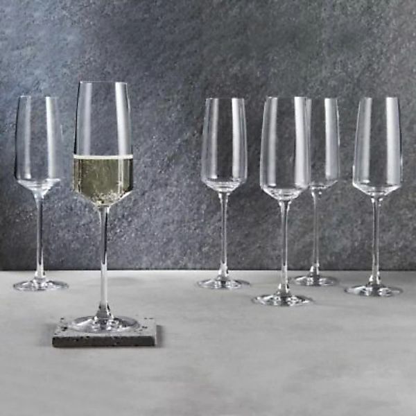 WINE & DINE 6x Sektgläser 250ml günstig online kaufen