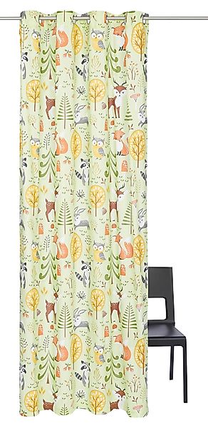 my home Gardine Waldtiere, Ösen (1 günstig online kaufen