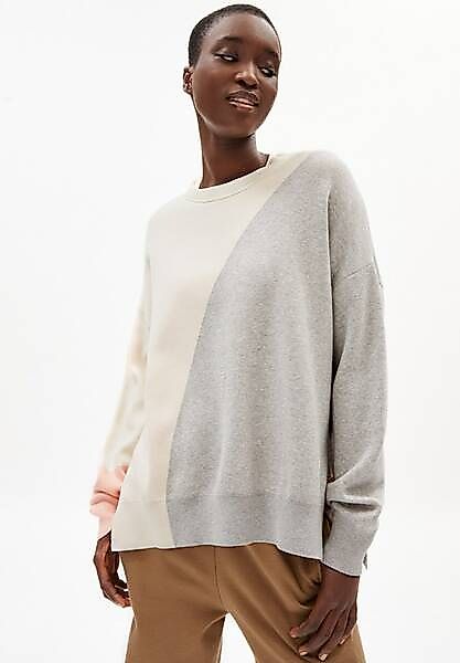 Yumbaa Colorblock - Damen Pullover Aus Bio-baumwoll Mix günstig online kaufen