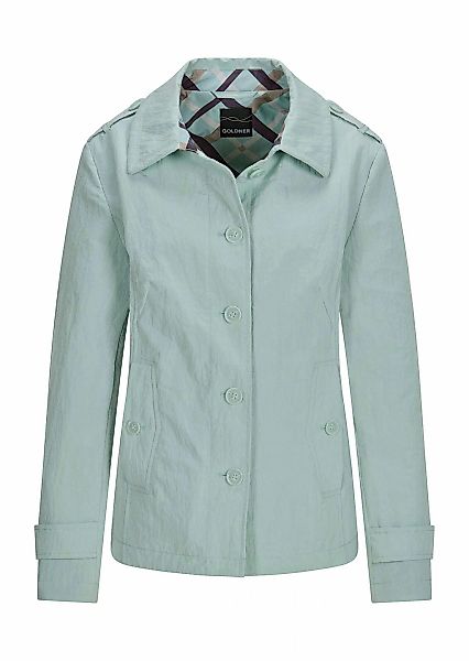 GOLDNER Blouson "Übergangsjacke mit Crash-Optik" Sattel mit bedruckten Konb günstig online kaufen