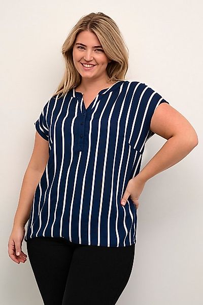 KAFFE Curve Blusentop Ärmellose Bluse KCsida Große Größen günstig online kaufen